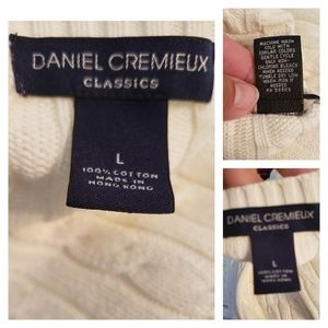 Daniel Cremieux Sweaters - Daniel Cremieux Cream Cable Knit Sweater Lg Daniel Cremieux Sweaters - Daniel Cremieux Cream Cable Knit Sweater Lg